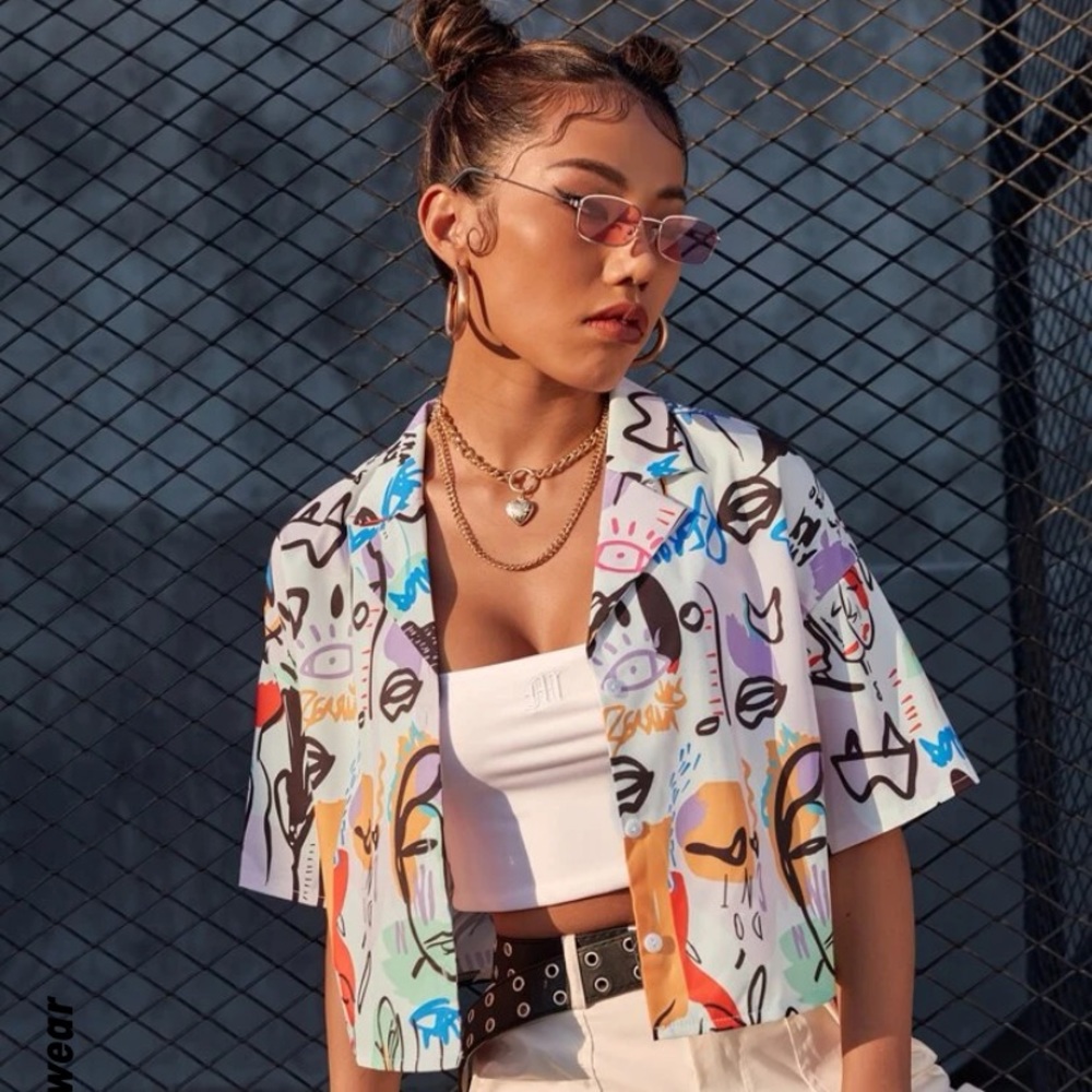CROPPED SHIRT